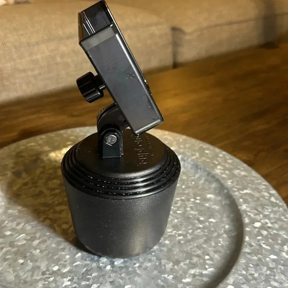 WeatherTech CupFone Universal Portable Cell Phone Holder Blk - Picture 6 of 7